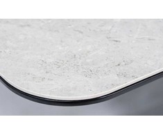 Signal Meble Valgomojo stalas PALLAS CERAMIC pilkas, 160x90 cm