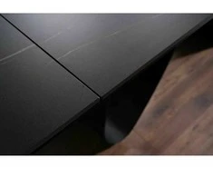 Signal Meble Signal Išskleidžiamas stalas WESTIN CERAMIC 160 SAHARA NOIR