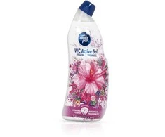 Gelinis WC valiklis AMBI PUR Rožinė Hibiscus &amp; Rose, 750ml