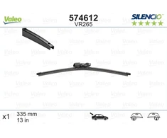 Bikuva.lt Galinis valytuvas Valeo Silencio Rear VR265, 335 mm