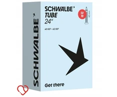 Vamzdis - SCHWALBE - SV10 - Presta vožtuvas 40 mm - Butilas - 24 colių ratams
