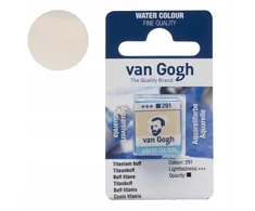 Van Gogh akvareliniai dažai pusiau dėžutė 291 Titanium Buff