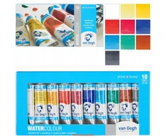 VAN GOGH akvarelinių dažų rinkinys 10 tūbelių po 10 ml
