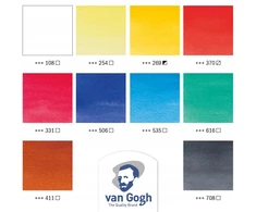 VAN GOGH akvarelinių dažų rinkinys 10 tūbelių po 10 ml