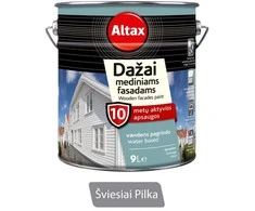 Altax Medienos Dažai 9,0l (Šviesiai pilka)
