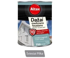 Altax Medienos Dažai 0,75l (Šviesiai pilka)