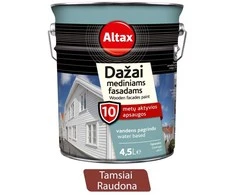 Altax Medienos Dažai 4,5l (Tamsiai raudona)