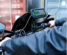 Vandeniui atsparus telefono laikiklis dviračiui, motociklui, keturračiams