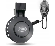 Vandeniui atsparus USB dviračių skambutis Twooc, juodas