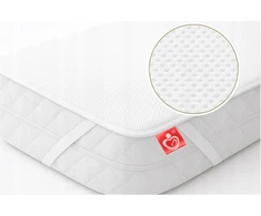 VANDENIUI ATSPIRUS ČIUŽINIO APSAUGOS 120X60 Kvėpuojantis 3D AIR BABYMAM