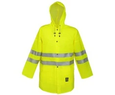 Vandeniui nepralaidi striukė Hi-Vis Plavitex Fluo M/52 dydis geltona