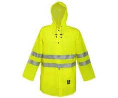 Vandeniui nepralaidi striukė Hi-Vis Plavitex Fluo M/52 dydis geltona