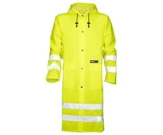 Vandeniui nepralaidus lietpaltis Hi-Vis Plavitex Fluo XS/48 dydis geltonas