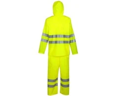 Vandeniui nepralaidūs striukė ir puskomb.Hi-Vis Plavitex Fluo S/50 dydis geltoni