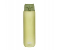 Vandens butelis be BPA ION8 Recyclon 1 l - Khaki Žalias