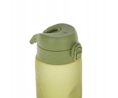 Vandens butelis be BPA ION8 Recyclon 1 l - Khaki Žalias