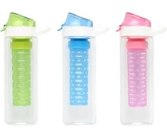 Vandens butelis su sieteliu 650ml