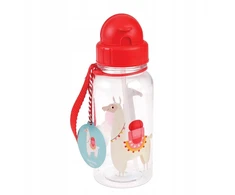 Vandens gertuvė vaikams su šiaudeliu Rex London Llama, 500 ml