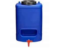 Vandens kanistras su čiaupu, 20L kanistras, vandens balionėlis, mėlynas GD-0084