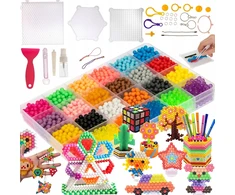 VANDENS KRUOLIAI AQUA BEADS MAGIC BEADS 3000el KŪRYBINIŲ RAŠTŲ DOVANŲ RINKINYS
