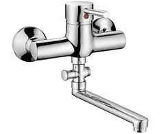 Vandens maišytuvas ilgu snapu voniai 003 Nixie 40mm chromuotas