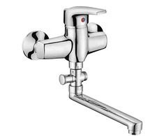 Vandens maišytuvas ilgu snapu voniai 016 Nixie 40mm chromuotas
