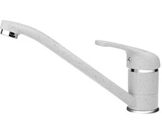 Vandens maišytuvas virtuvės praustuvei 004 Nixie 40mm baltas