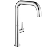 Vandens maišytuvas virtuvės praustuvei 011-2 Elegance 25mm chromuotas