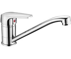 Vandens maišytuvas virtuvės praustuvei 016 Nixie 40mm chromuotas