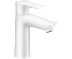 Hansgrohe izlietnes maisītājs Talis E 110, ar pop-up, matēts balts