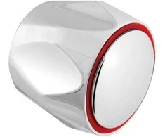 Vandens maišytuvo rankena Globo Rubineta 8x24mm raudona