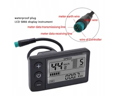 VARIKLIO LCD EKRANAS VALDIKLIS 24V 36V 48V