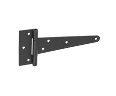 Vartų lankstas ZT 125, 125 x 35 x 80 x 2 mm, juodos sp.