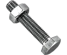 Varžtas 8x20 su veržle M8 (6 komplektai)