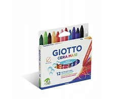 Vaško pieštukai Giotto Cera Maxi, 12 spalvų