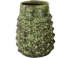 Vaza Ø14cm H18cm keraminė/žalia