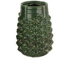 Vaza Ø14cm H18cm keraminė/žalia