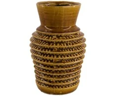 Vaza Ø15cm H23cm keraminė/ruda