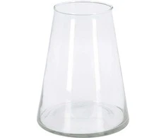 Vaza Ø16.5cm H20cm stiklinė