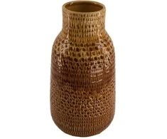 Vaza Ø16.5cm H30cm keraminė/ruda