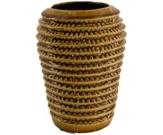 Vaza Ø16cm H26.5cm keraminė/ruda