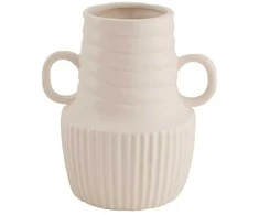 Vaza 16x12.5x17.5cm keraminė/balta