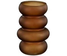 Vaza Ballo Mica Decorations Ø11cm H18cm stiklinė/skirtingų sp.