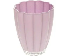 Vaza Bloom D14cm H17cm šviesiai violetinė