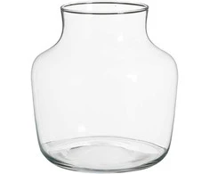 Vaza Camille Mica Decorations Ø23cm H24cm stiklinė