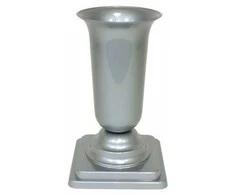 Vaza Dama D13cm/H26.7cm sidabro spalvos