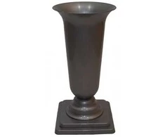 Vaza Dama D16.8cm/H34.5cm sidabro spalvos