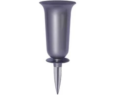 FORM PLASTIC Plastikinė įsmeigiamoji kapų vaza, Ø13 cm