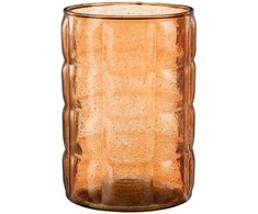 Vaza David Mica Decorations Ø14cm H20cm stiklinė/ruda