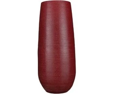 Vaza Gabriel Mica Ø24cm H60cm keraminis/bordo